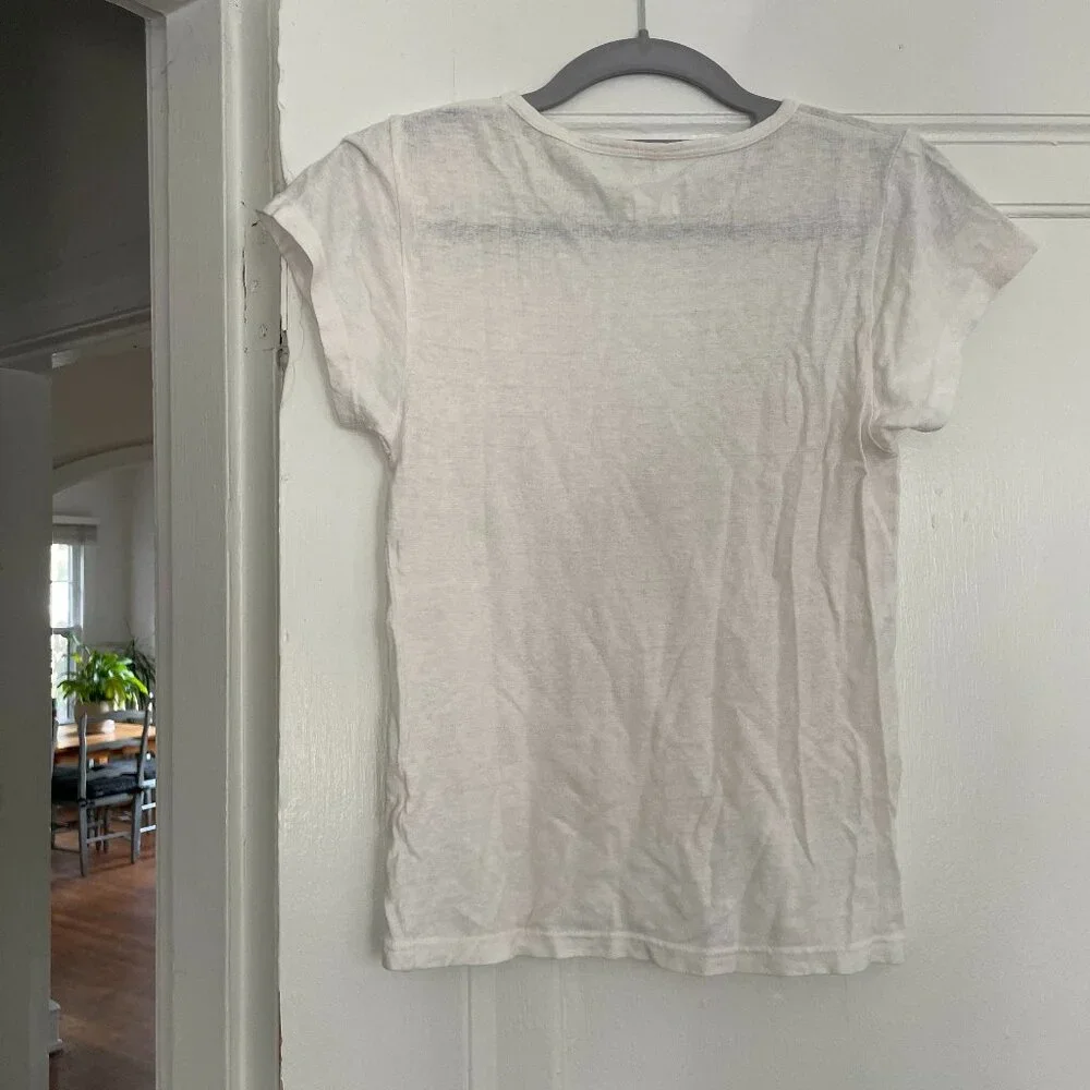 St. Agni Kiko White Tee (XS) - Picture 4 of 6